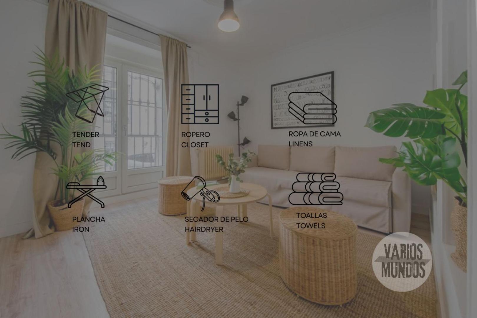 Nuevo Apt De 9Pax En La Cava Alta Centro De Madrid E1 エクステリア 写真